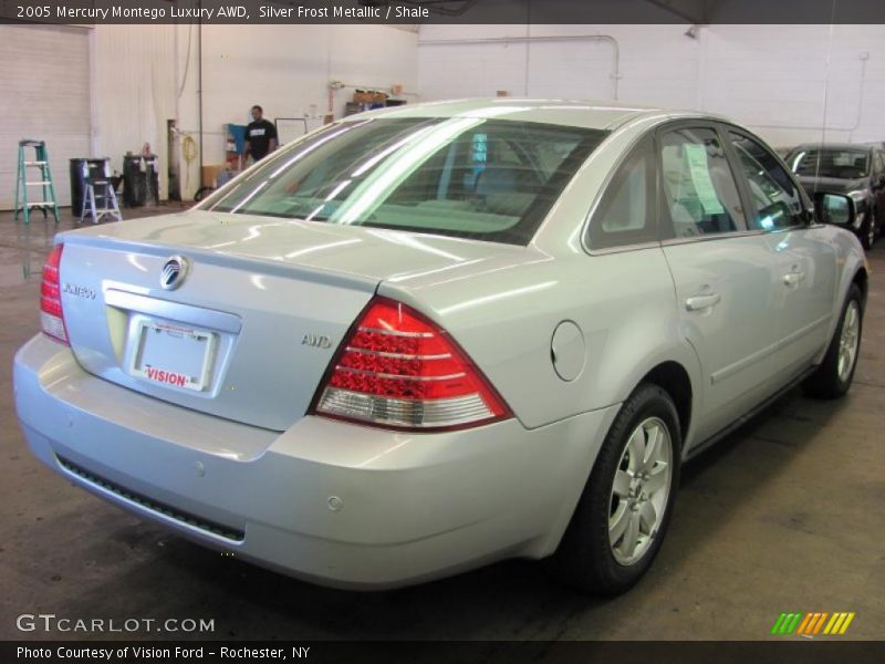 Silver Frost Metallic / Shale 2005 Mercury Montego Luxury AWD