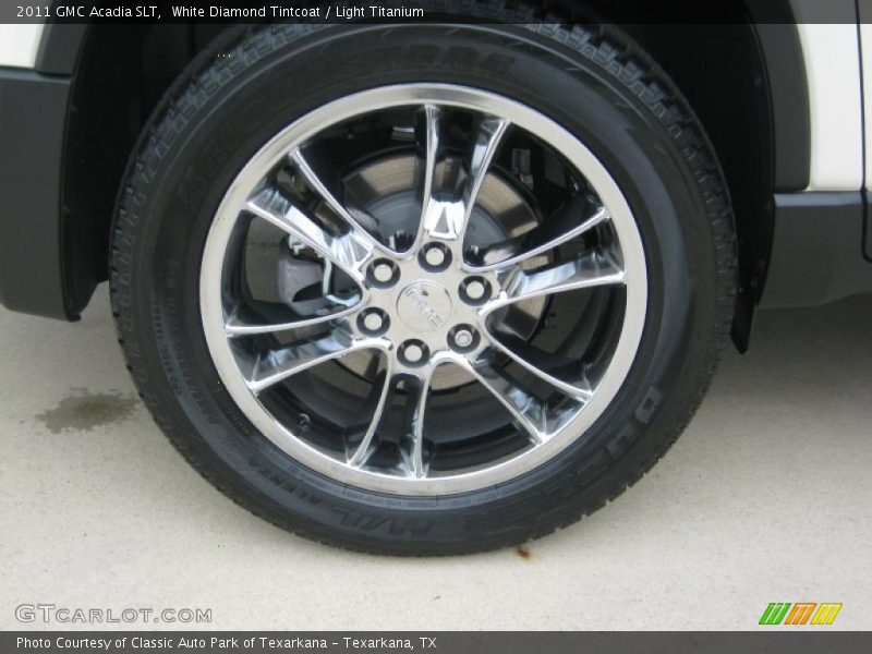 White Diamond Tintcoat / Light Titanium 2011 GMC Acadia SLT