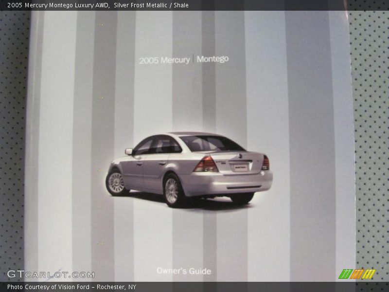 Silver Frost Metallic / Shale 2005 Mercury Montego Luxury AWD