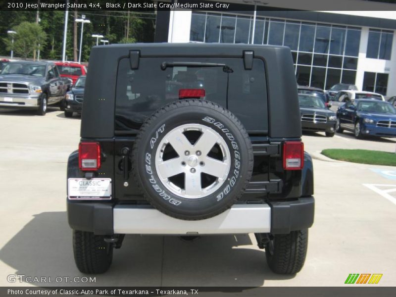 Black / Dark Slate Gray/Medium Slate Gray 2010 Jeep Wrangler Sahara 4x4