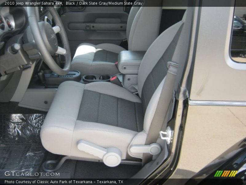 Black / Dark Slate Gray/Medium Slate Gray 2010 Jeep Wrangler Sahara 4x4