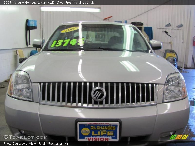 Silver Frost Metallic / Shale 2005 Mercury Montego Luxury AWD