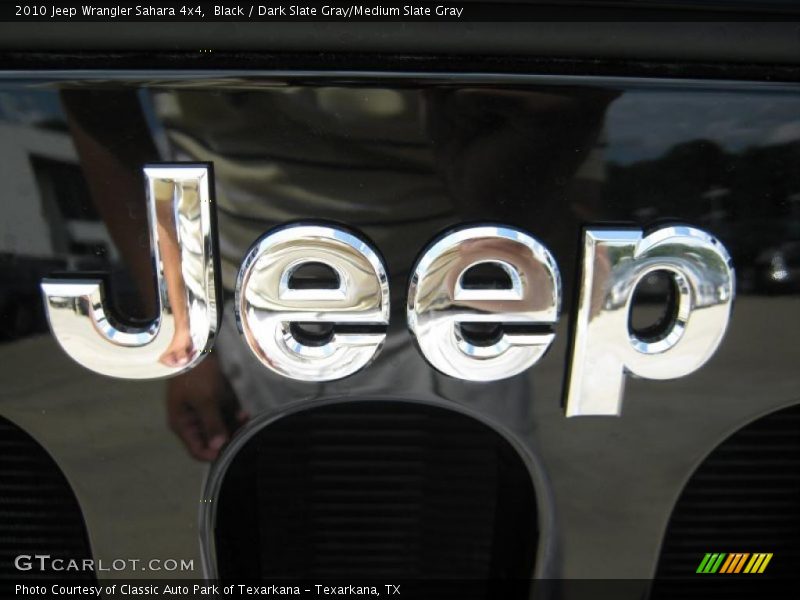 Black / Dark Slate Gray/Medium Slate Gray 2010 Jeep Wrangler Sahara 4x4