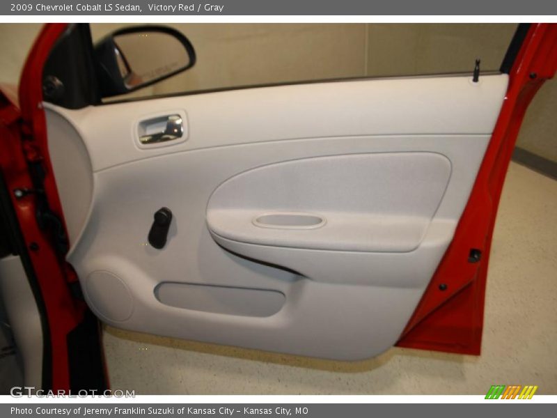 Victory Red / Gray 2009 Chevrolet Cobalt LS Sedan