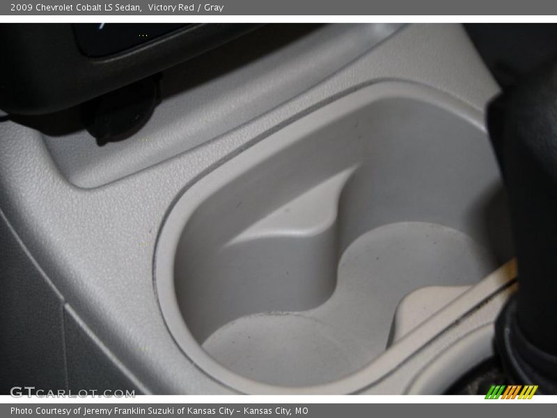Victory Red / Gray 2009 Chevrolet Cobalt LS Sedan