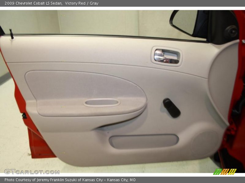 Victory Red / Gray 2009 Chevrolet Cobalt LS Sedan