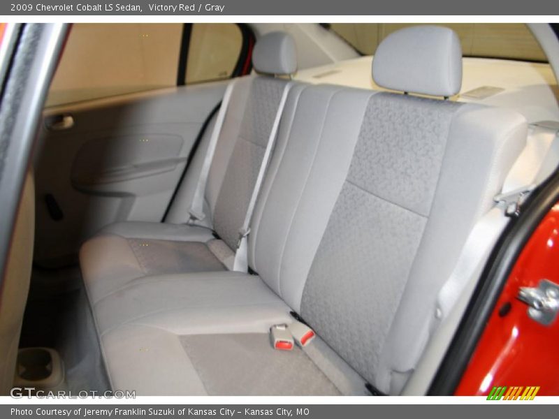 Victory Red / Gray 2009 Chevrolet Cobalt LS Sedan
