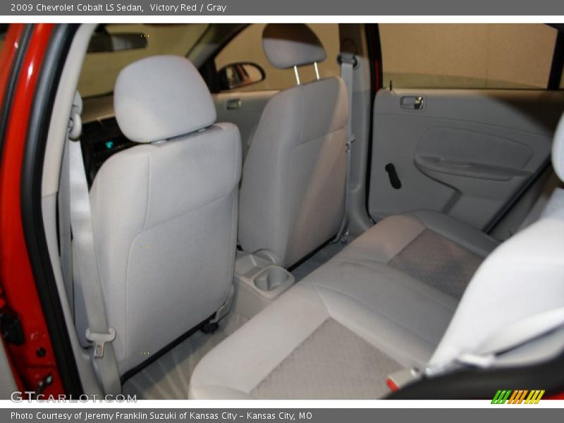 Victory Red / Gray 2009 Chevrolet Cobalt LS Sedan