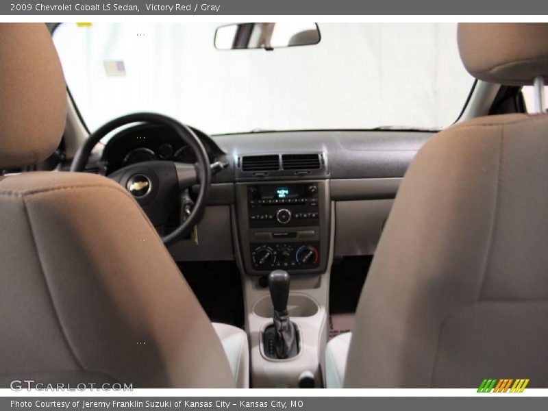 Victory Red / Gray 2009 Chevrolet Cobalt LS Sedan