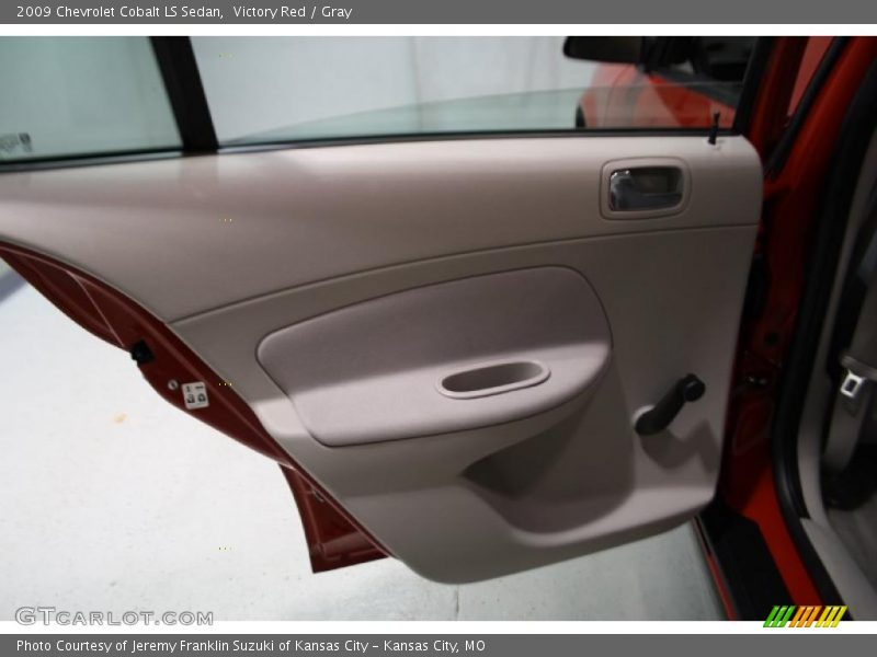 Victory Red / Gray 2009 Chevrolet Cobalt LS Sedan