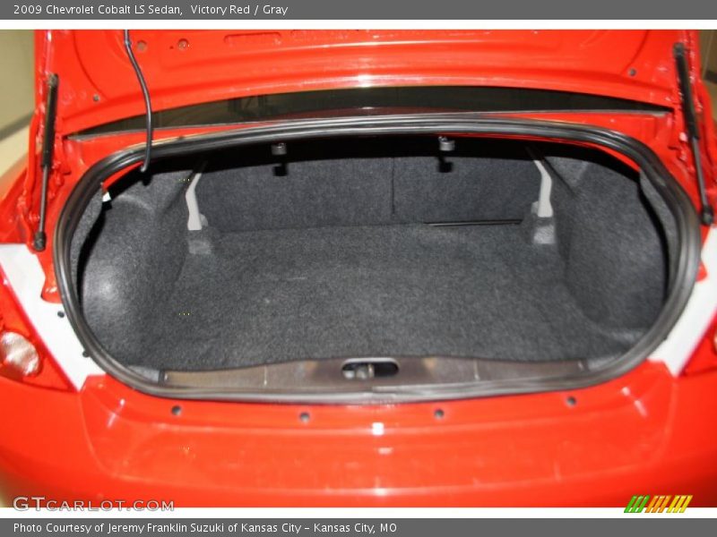 Victory Red / Gray 2009 Chevrolet Cobalt LS Sedan