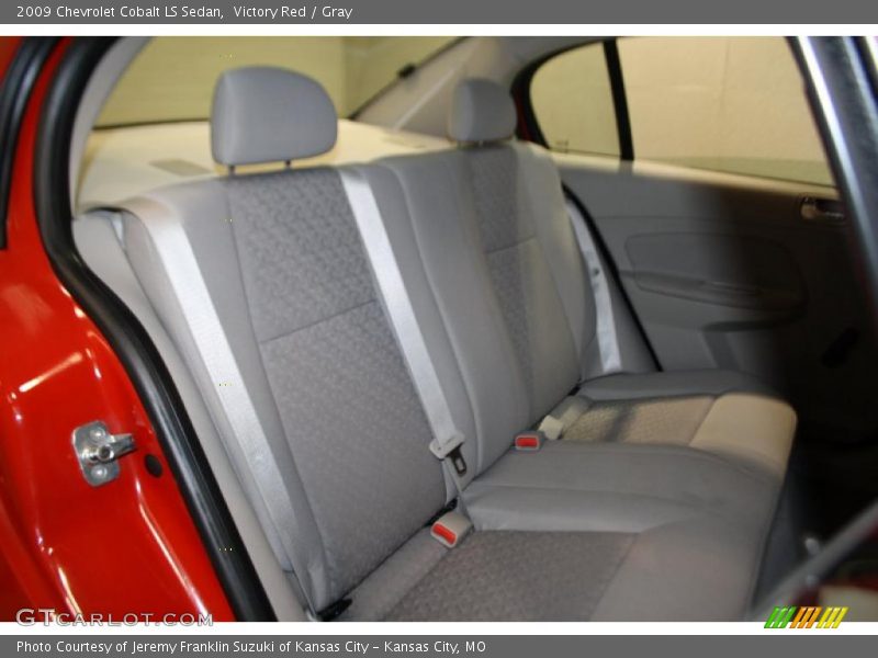 Victory Red / Gray 2009 Chevrolet Cobalt LS Sedan