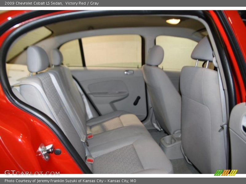 Victory Red / Gray 2009 Chevrolet Cobalt LS Sedan