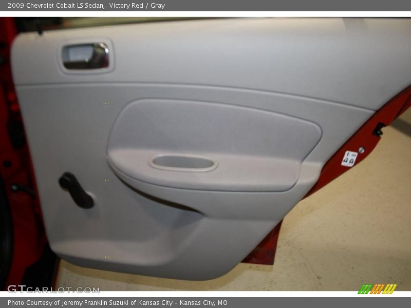 Victory Red / Gray 2009 Chevrolet Cobalt LS Sedan