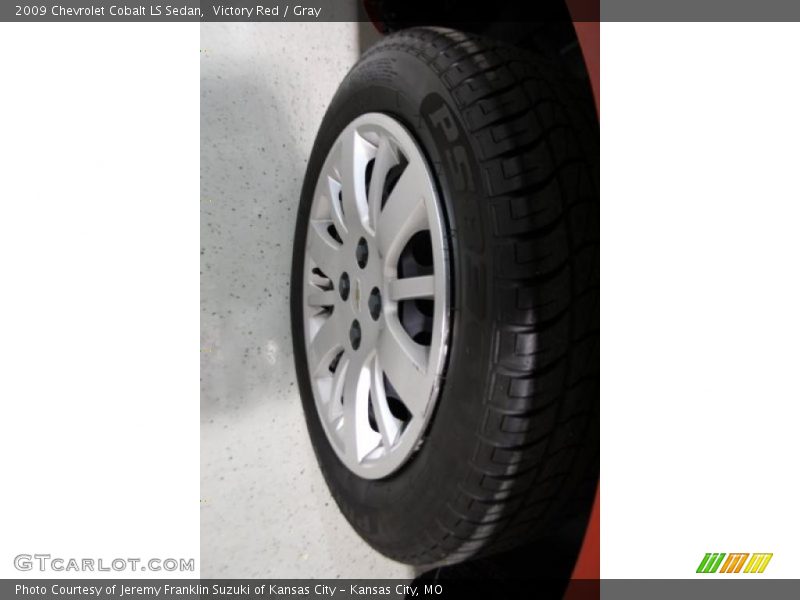 Victory Red / Gray 2009 Chevrolet Cobalt LS Sedan