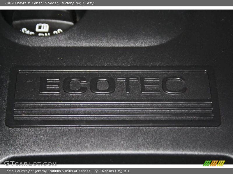 Victory Red / Gray 2009 Chevrolet Cobalt LS Sedan