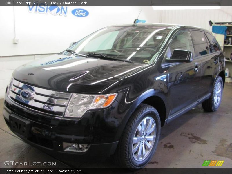 Black / Charcoal Black 2007 Ford Edge SEL Plus