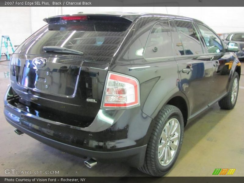 Black / Charcoal Black 2007 Ford Edge SEL Plus