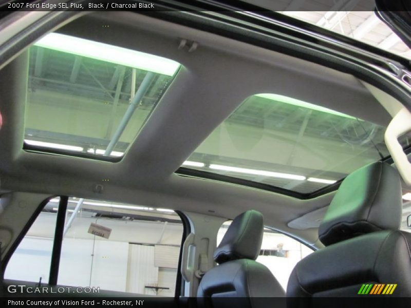 Black / Charcoal Black 2007 Ford Edge SEL Plus