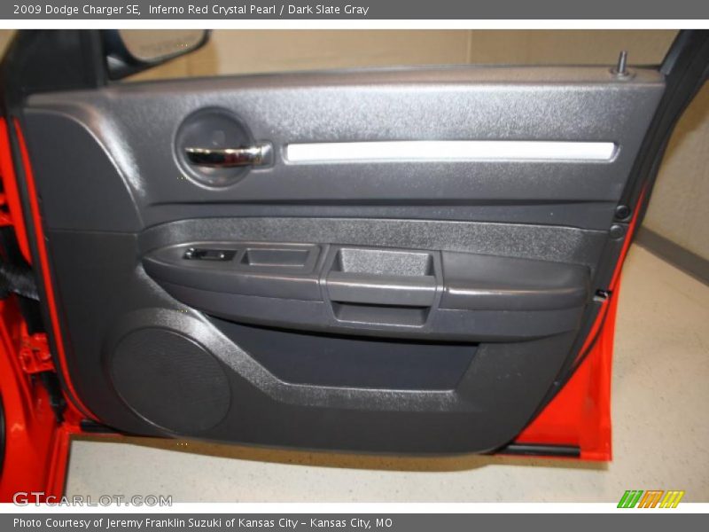 Inferno Red Crystal Pearl / Dark Slate Gray 2009 Dodge Charger SE