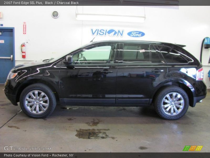 Black / Charcoal Black 2007 Ford Edge SEL Plus