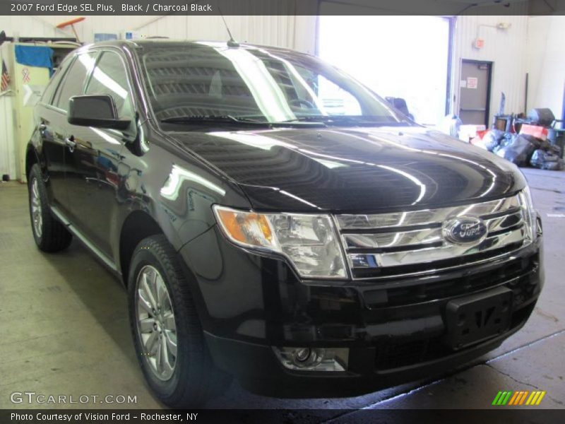 Black / Charcoal Black 2007 Ford Edge SEL Plus
