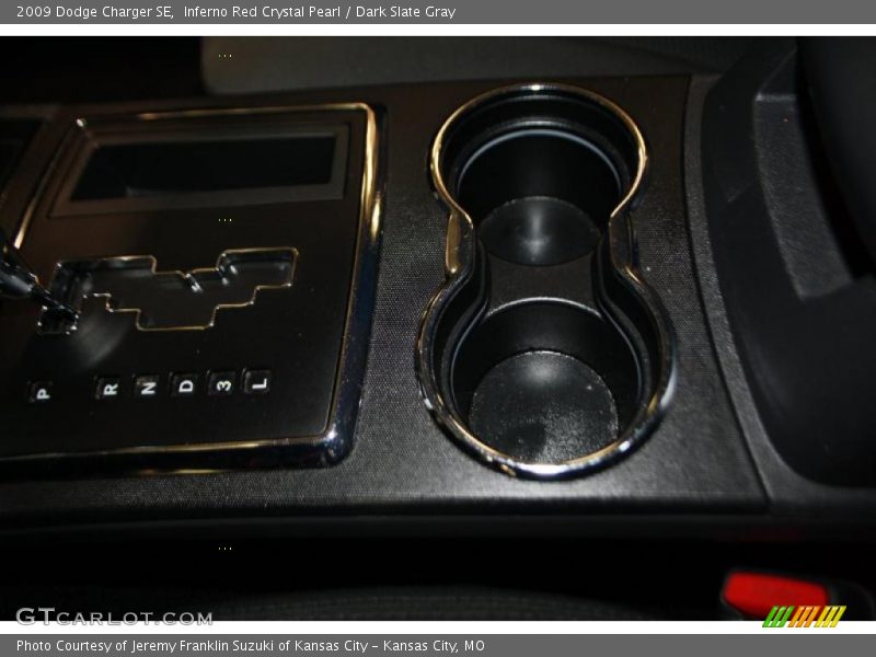 Inferno Red Crystal Pearl / Dark Slate Gray 2009 Dodge Charger SE