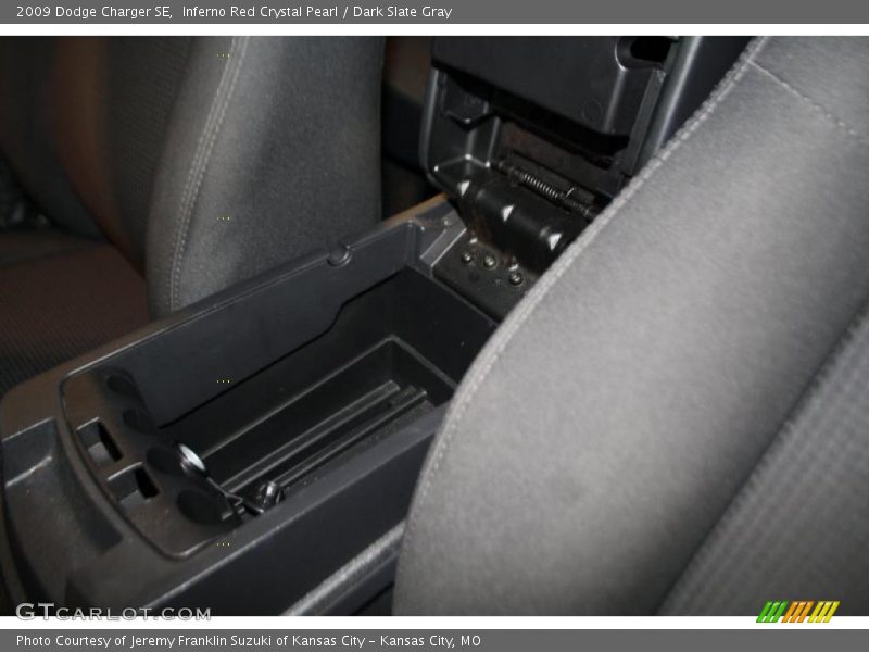 Inferno Red Crystal Pearl / Dark Slate Gray 2009 Dodge Charger SE