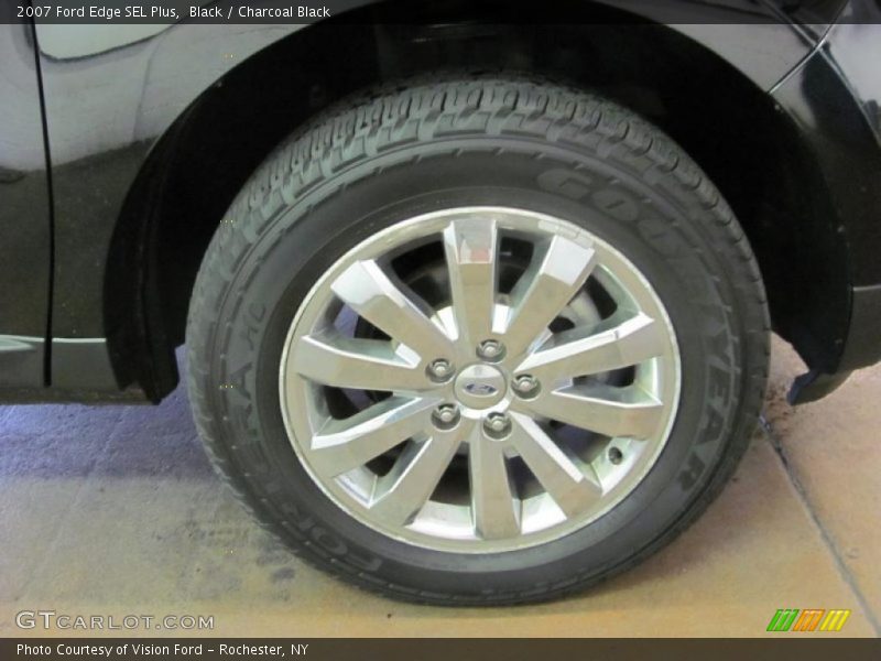 Black / Charcoal Black 2007 Ford Edge SEL Plus