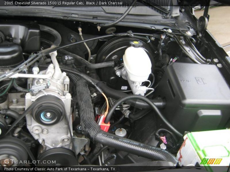 Black / Dark Charcoal 2005 Chevrolet Silverado 1500 LS Regular Cab