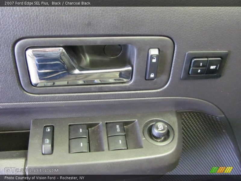 Black / Charcoal Black 2007 Ford Edge SEL Plus