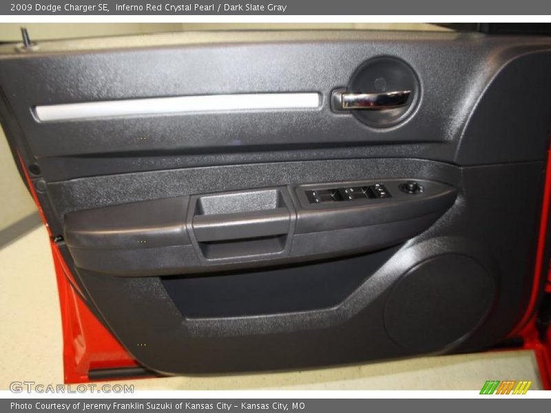 Inferno Red Crystal Pearl / Dark Slate Gray 2009 Dodge Charger SE