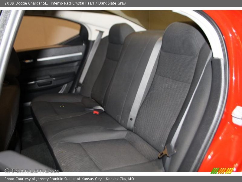 Inferno Red Crystal Pearl / Dark Slate Gray 2009 Dodge Charger SE