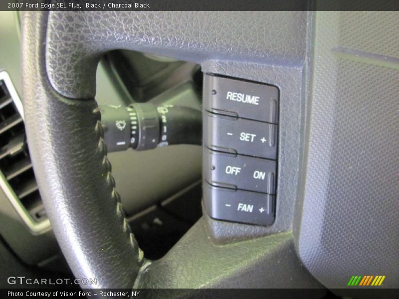 Black / Charcoal Black 2007 Ford Edge SEL Plus