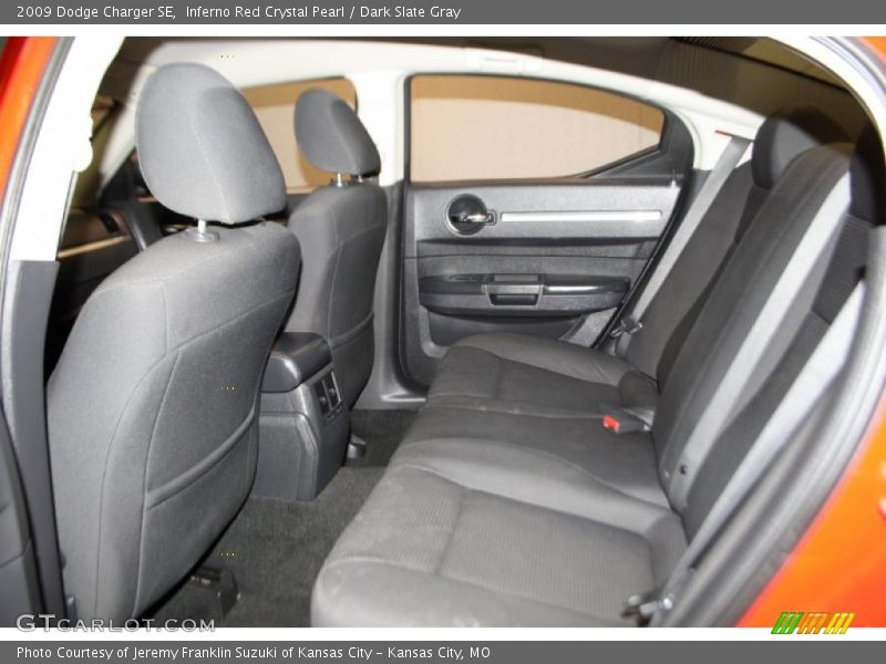 Inferno Red Crystal Pearl / Dark Slate Gray 2009 Dodge Charger SE