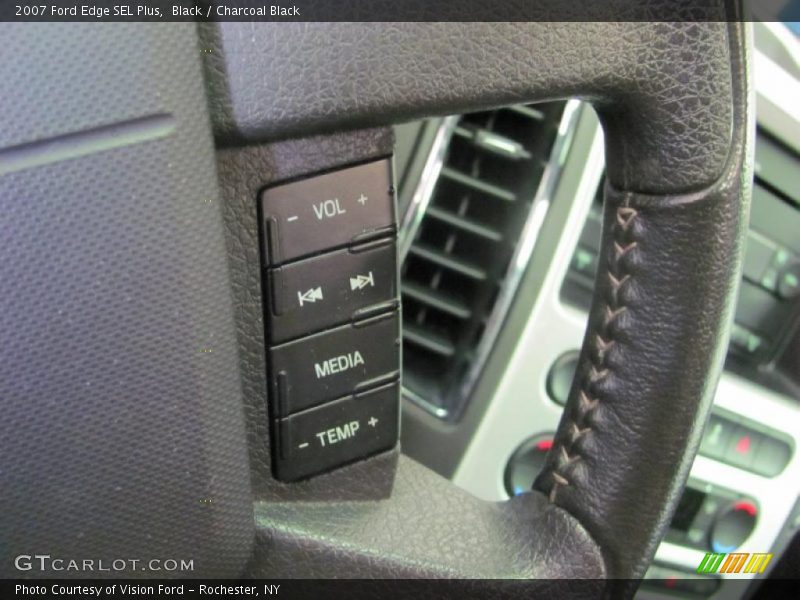 Black / Charcoal Black 2007 Ford Edge SEL Plus
