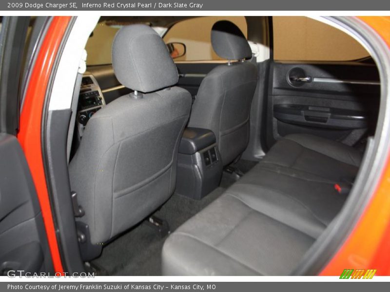 Inferno Red Crystal Pearl / Dark Slate Gray 2009 Dodge Charger SE