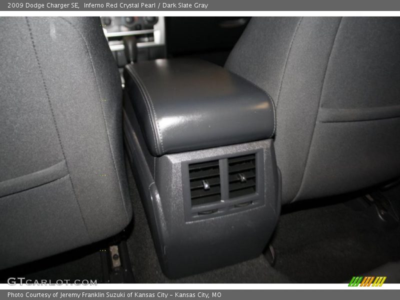 Inferno Red Crystal Pearl / Dark Slate Gray 2009 Dodge Charger SE