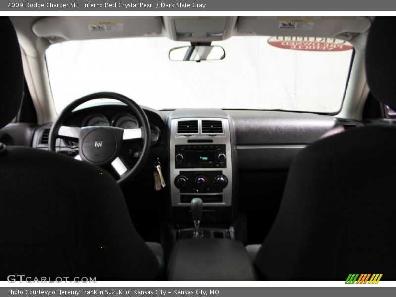 Inferno Red Crystal Pearl / Dark Slate Gray 2009 Dodge Charger SE