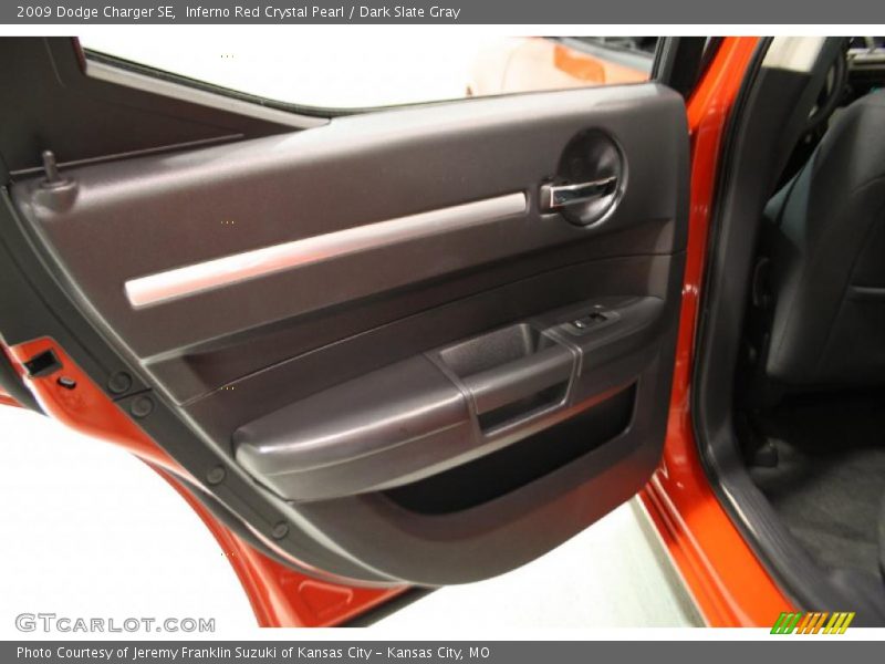 Inferno Red Crystal Pearl / Dark Slate Gray 2009 Dodge Charger SE