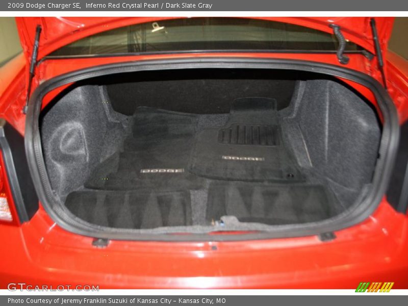 Inferno Red Crystal Pearl / Dark Slate Gray 2009 Dodge Charger SE
