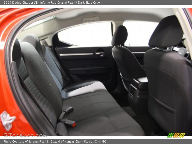 Inferno Red Crystal Pearl / Dark Slate Gray 2009 Dodge Charger SE