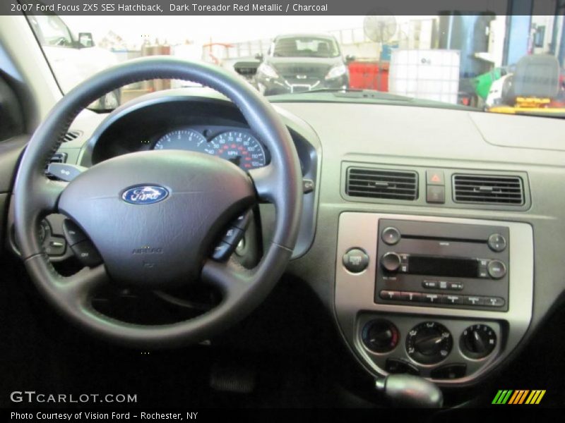Dark Toreador Red Metallic / Charcoal 2007 Ford Focus ZX5 SES Hatchback