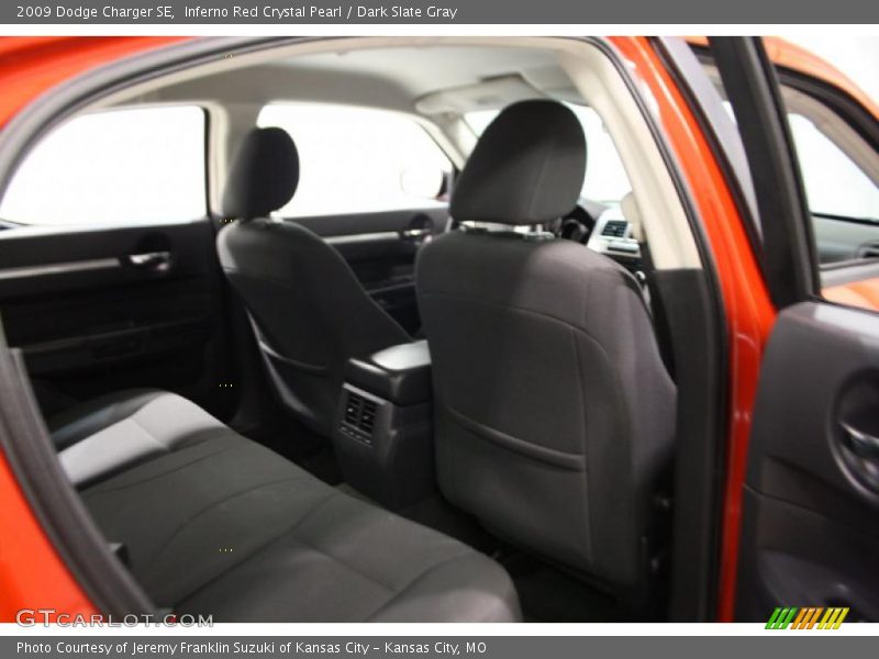 Inferno Red Crystal Pearl / Dark Slate Gray 2009 Dodge Charger SE
