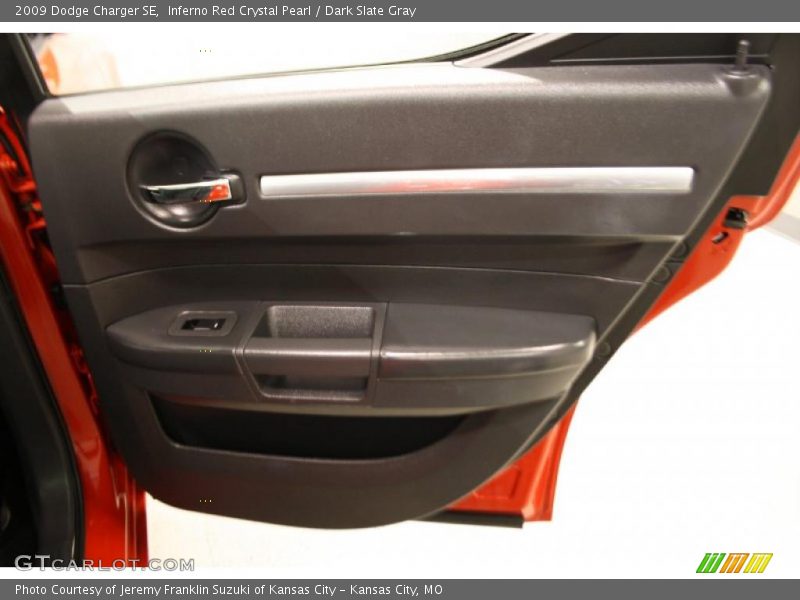 Inferno Red Crystal Pearl / Dark Slate Gray 2009 Dodge Charger SE