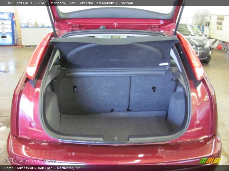 Dark Toreador Red Metallic / Charcoal 2007 Ford Focus ZX5 SES Hatchback