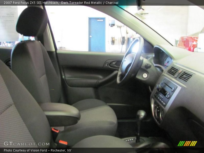 Dark Toreador Red Metallic / Charcoal 2007 Ford Focus ZX5 SES Hatchback