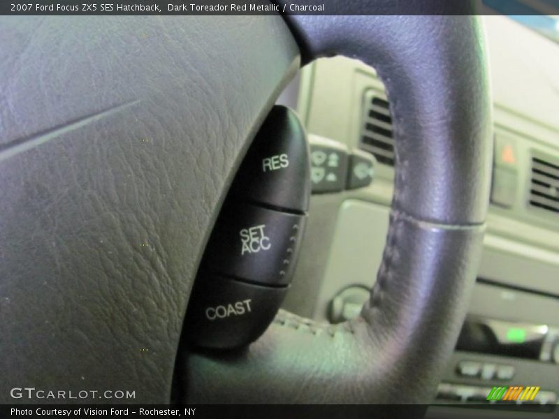 Dark Toreador Red Metallic / Charcoal 2007 Ford Focus ZX5 SES Hatchback
