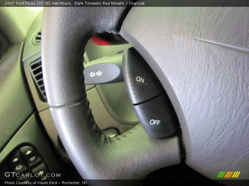 Dark Toreador Red Metallic / Charcoal 2007 Ford Focus ZX5 SES Hatchback