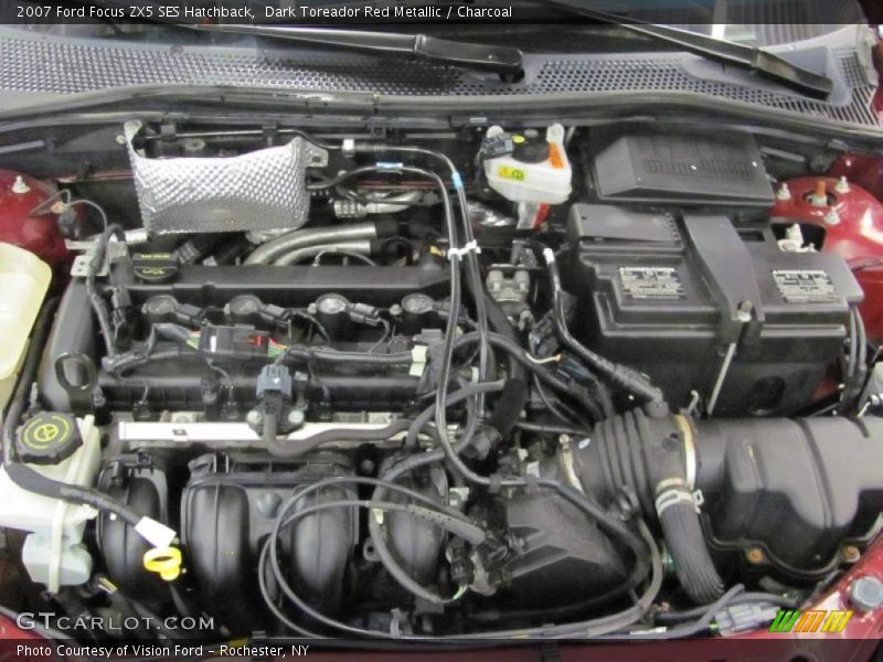 Dark Toreador Red Metallic / Charcoal 2007 Ford Focus ZX5 SES Hatchback